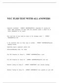 NYC FLSD TEST WITH ALL ANSWERS&period;