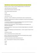 COMS 2320 Exam 2 Questions and Answers Already Passed Latest Update 2025-2026