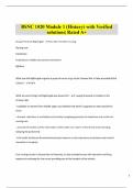 BSNC 1020 Module 1 &lpar;History&rpar; with Verified  solutions&vert; Rated A&plus; 