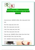 BICSI Installer 1 2025&sol;2026 Exam  Questions and Answers &vert; A&plus; Score  Assured 