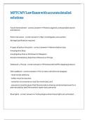 MPTC MV Law Exam with accurate detailed solutions