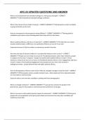 APG U3 UPDATED QUESTIONS AND ANSWER