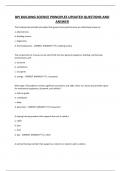BPI BUILDING SCIENCE PRINCIPLES UPDATED QUESTIONS AND ANSWER
