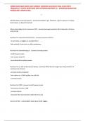 NBME EXAM QUESTIONS AND CORRECT ANSWERS&vert; ACCURATE REAL EXAM WITH FREQUENTLY TESTED QUESTIONS AND RATIONALE&vert;ALREADY A GRADED&vert;GUARANTEED PASS&vert;LATEST UPDATE 2025&period;
