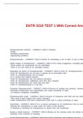 ENTR 3310 TEST 1 With Correct Answers