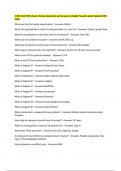 COSC 464 OSHA Exam Review Questions and Answers Already Passed Latest Update 2025-2026