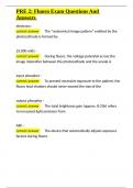 PRE 2 Fluoro Exam Questions And Answers&period;docx