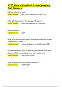 RT55 Fluoro Reveiw-2 Exam Questions And Answers&period;docx