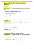 Physics Fluoro Exam Questions And Answers&period;docx