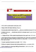 Motor Vehicle Law MPTC questions with correct answers