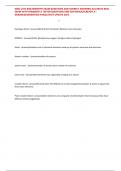 WGU C785 BIOCHEMISTRY EXAM QUESTIONS AND CORRECT ANSWERS&vert; ACCURATE REAL EXAM WITH FREQUENTLY TESTED QUESTIONS AND RATIONALE&vert;ALREADY A GRADED&vert;GUARANTEED PASS&vert;LATEST UPDATE 2025&period;