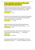 Fluoro Operation and safety of fixed units Exam Questions And Answers&period;docx