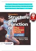 test bank memmlers structure and function of the human body 14th edition cohen