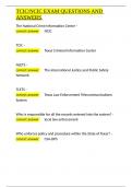 TCIC NCIC EXAM QUESTIONS AND ANSWERS&period;docx