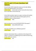 OLETS and CJI Exam Questions And Answers&period;docx
