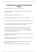 FLUOROSCOPY AAPA EXAM UPDATED QUESTIONS AND ANSWER