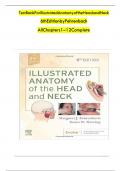 Test Bank For Illustrated Anatomy of the Head and Neck 5th Edition by Margaret J&period; Fehrenbach&comma; Susan W&period; Herring Included All Chapters 1-12