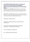 ECG ORIENTATION KAISER 2025&rpar; comprehensive questions and verified answers &lpar;Detailed & Elaborated&rpar; ACTUAL EXAM 2025 TEST 100&percnt; Solved 2025&excl;&excl;