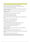 NSGD 3006- Theories Exam Questions and Answers Already Passed Latest Update 2025-2026