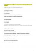 NSGD 3006 - Theories - Week 5 Exam Questions and Answers Already Passed Latest Update 2025-2026
