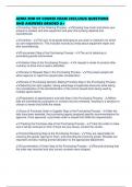 AEMA END OF COURSE EXAM 2025&sol;2026 QUESTIONS AND ANSWERS GRADED A&plus;