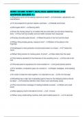 AEMA EXAMS SCRIPT 2025&sol;2026 QUESTIONS AND ANSWERS GRADED A&plus;