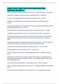 AEMA STUDY GUIDE 2025&sol;2026 QUESTIONS AND ANSWERS GRADED A&plus;