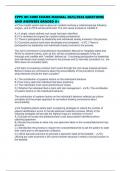 CPPS IHI CORE EXAMS MANUAL 2025&sol;2026 QUESTIONS AND ANSWERS GRADED A&plus;