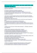 CPPS IHI STUDY EXAM GUIDE 2025&sol;2026 QUESTIONS AND ANSWERS GRADED A&plus;