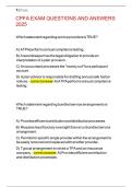 CPFA EXAM QUESTIONS AND ANSWERS 2025