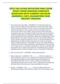 ZETA TAU ALPHA INITIATION FINAL EXAM  STUDY GUIDE 2025&sol;2026 COMPLETE  QUESTIONS WITH CORRECT DETAILED  ANSWERS &vert;&vert; 100&percnt; GUARANTEED PASS  <RECENT VERSION> 