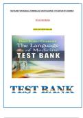Test Bank for Medical Terminology Short Course 11th Edition by Chabner &vert; Complete & Verified A&plus;