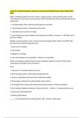 Issues & Trends Nursing Exam Questions and Answers Already Passed Latest Update 2025-2026