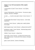 Chapter 17 nur 165 Exam Questions With complete Solutions