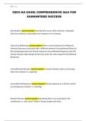 CBCC-KA EXAM&semi; COMPREHENSIVE Q&A FOR GUARANTEED SUCCESS