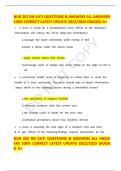 NUR 202 RN VATI QUESTIONS & ANSWERS ALL ANSWERS  100&percnt; CORRECT LATEST UPDATE 2022&sol;2023 GRADED A&plus; 