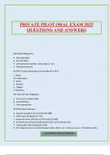 PRIVATE PILOT ORAL EXAM 2025 QUESTIONS AND ANSWERS