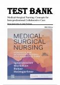 Medical-Surgical Nursing&colon; Concepts for Interprofessional Collaborative Care 10th Edition Test Bank &ndash; Ignatavicius &lpar;All Chapters Covered&rpar;