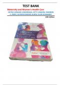 Maternity and Women&rsquo;s Health Care 12th Edition Test Bank by Lowdermilk&comma; Cashion&comma; Perry&comma; Alden&comma; and Olshansky &vert;all chapters covered&vert;