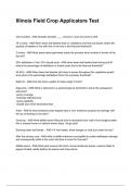 Illinois Field Crop Applicators Test Latest Edition &lpar;2026&sol;2027&rpar; with Verified Answers