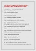 FFA TEST WITH ALL CORRECT & 100&percnt; VERIFIED ANSWERS&vert;LATEST EXAM&vert;UPDATED TO PASS