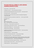 FFA EXAM WITH ALL CORRECT & 100&percnt; VERIFIED ANSWERS&vert;UPDATED TO PASS