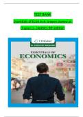 Test Bank for Essentials of Economics 9th Edition by N&period; Gregory Mankiw &ndash; Complete Chapters 1 to 24 with Verified Exam Questions and Answers