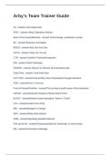 Arby-s Team Trainer Guide Questions and Answers 2025