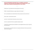 WGU C785 BIOCHEMISTRY EXAM BANK 2025 &vert; ALL CURRENTLY TESTED AND FREQUENTLY TESTED QUESTIONS AND ANSWERS WITH RATIONALES AND A STUDY GUIDE &vert; EXPERT VERIFIED FOR GUARANTEED PASS &vert; LATEST UPDATE