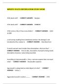 MPOETC STATE CERTIFICATION STUDY GUIDE QUESTIONS & ANSWERS&vert; graded A&plus;