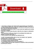 EEOB 3310&period;02 Exam 1 exam with correct solutions&comma;2025&period;