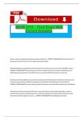 EEOB 3310 &ndash; Final Exam With Correct Answers