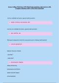 Jersey College Med-Surg 1 RN Final Exam questions And Answers with Complete Solutions 100&percnt; UPDATED 2025&sol;2026