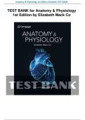 Test Bank for Anatomy & Physiology 1st Edition by Elizabeth Mack Co &comma; Chapter 1-27 &vert; All Chapters